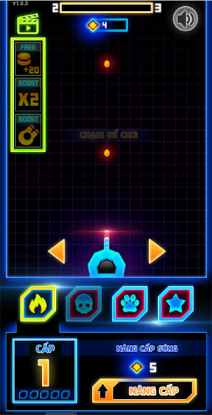 Nâng cấp cho khẩu pháo