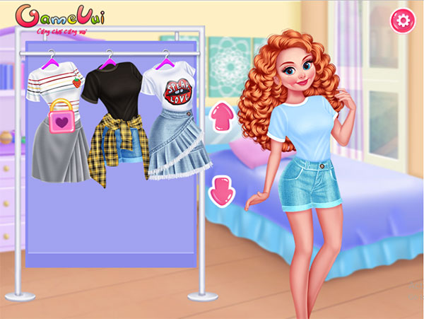 Chọn trang phục cho Merida