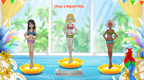 Chọn 1 cô người mẫu