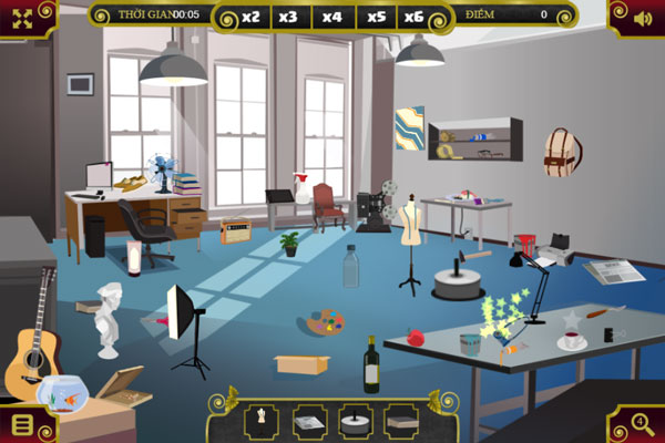 Tìm những đồ vật ẩn thật nhanh