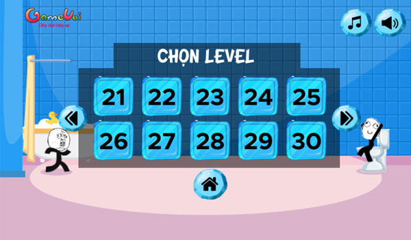 Chọn level thử thách