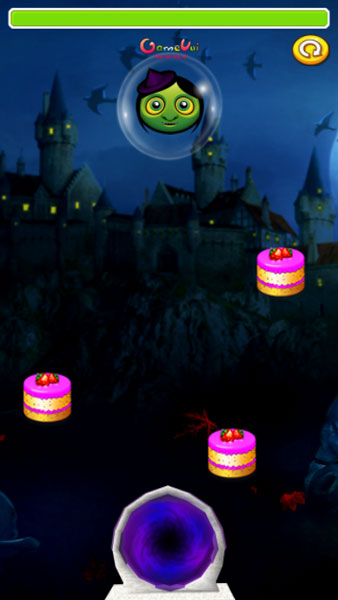 Thu thập đủ 3 chiếc bánh Halloween