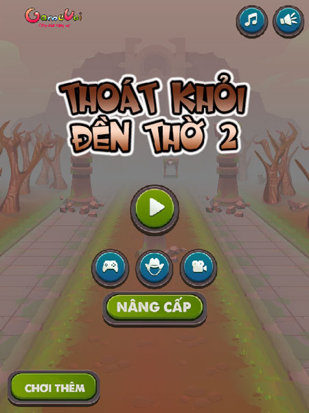 Game Thoát khỏi đền thờ 2 - GameVui