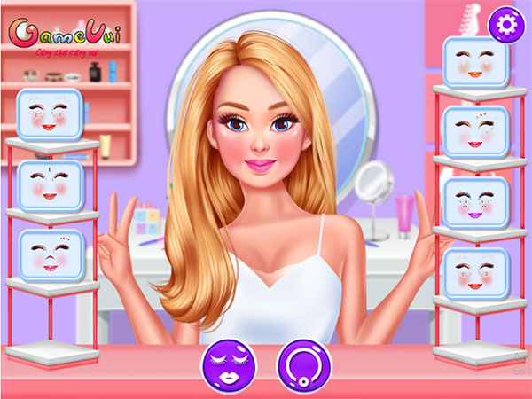 Trang điểm cho Barbie