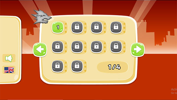 Có nhiều cấp độ chơi