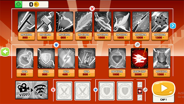 Nâng cấp sức chiến đấu