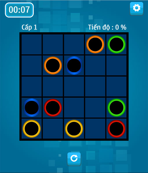 Nối 2 đầu ống cùng màu