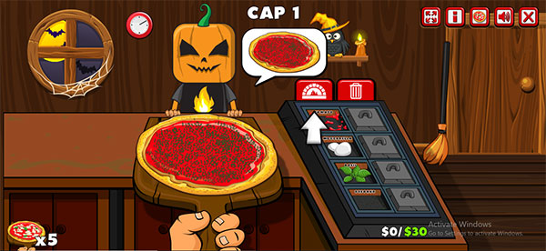 Chế biến bánh và thu tiền