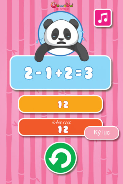 Giành số điểm cao kỷ lục GameVui