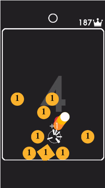 Màn hình chơi game Bắn bóng