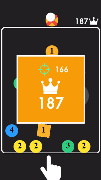 Kết thúc thử thách Bắn bóng số