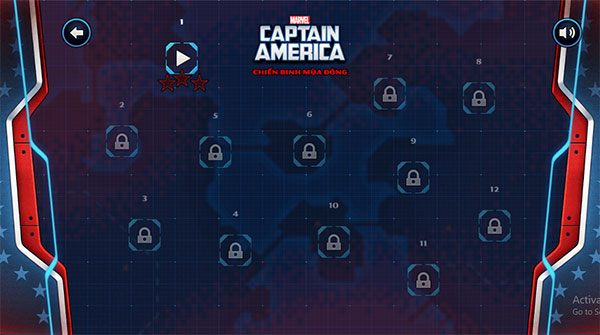 Có nhiều cấp độ chơi