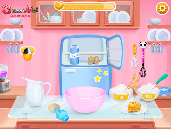 Chuẩn bị nguyên liệu