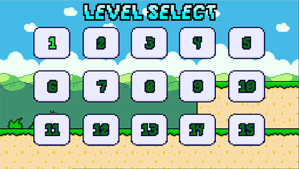 Chọn cấp độ chơi