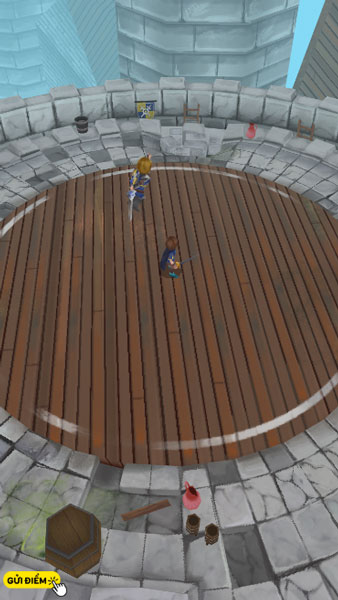 Màn hình game Võ sĩ