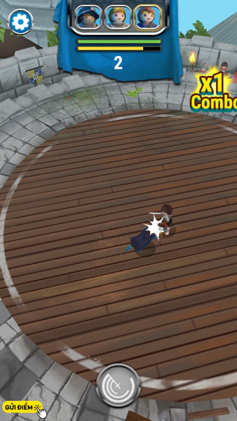 Hạ gục đấu thủ