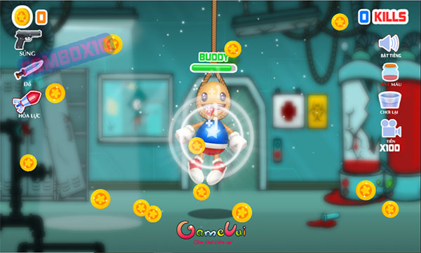 Ra tay đánh đập Buddy