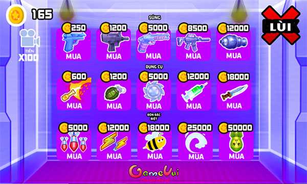 Dùng vàng mua vũ khí mới