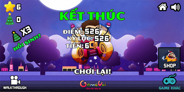 Trò chơi kết thúc