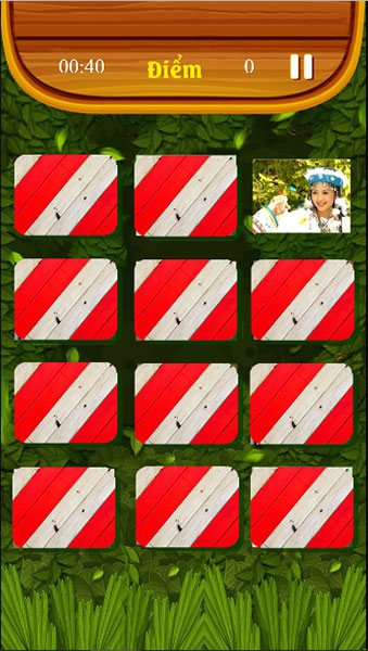 Mở hình bằng cách chạm vào nó