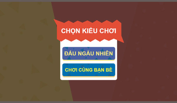 Chọn chế độ kiểu chơi