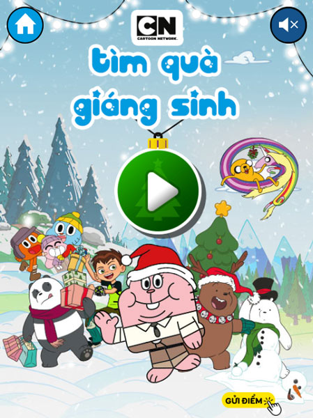 Chơi game Tìm quà Giáng sinh - GameVui