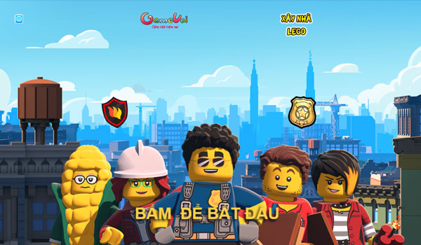 Chơi game Xây nhà Lego - GameVui