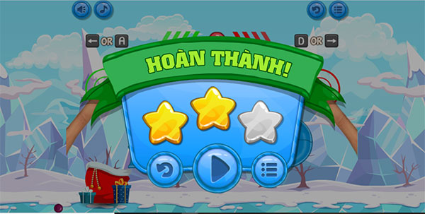 Hoàn thành cấp độ