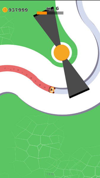 Hoàn thành level thử thách Đường đua xanh