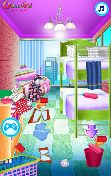 Dọn dẹp lại căn phòng