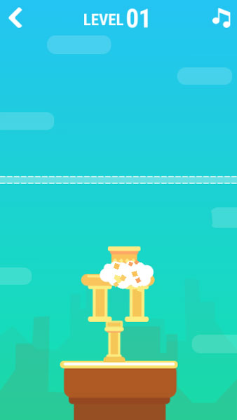 Màn hình chơi game Xây tháp