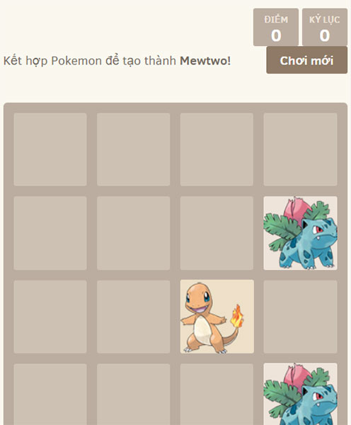 Di chuyển ô theo chiều ngang hoặc dọc