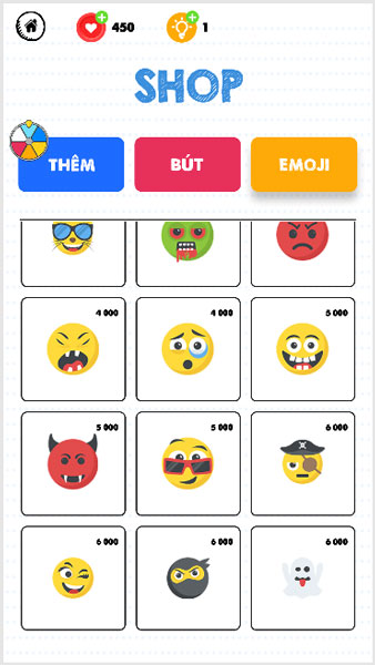 Mua vật phẩm trong Shop cửa hàng