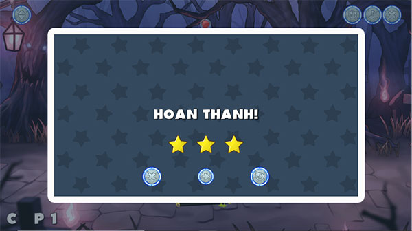 Hoàn thành cấp độ