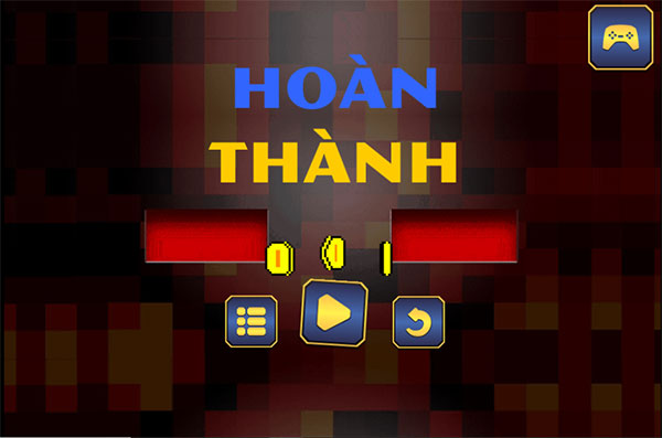 Hoàn thành cấp độ