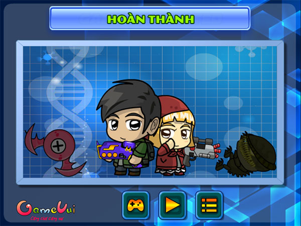 Hoàn thành cấp độ