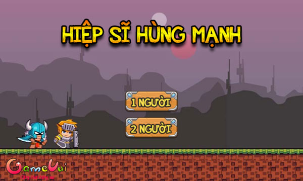Chơi game Hiệp sĩ hùng mạnh - GameVui
