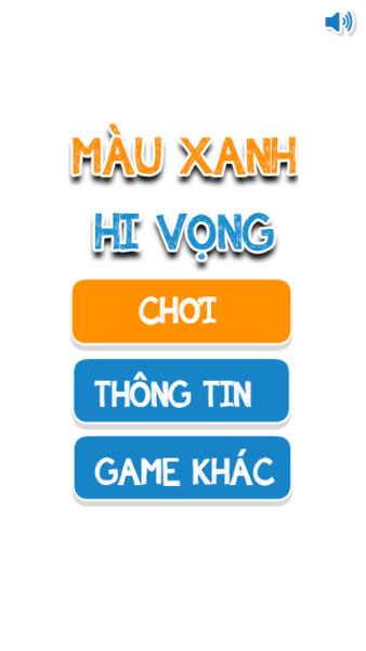 Chơi game Màu xanh hy vọng - GameVui
