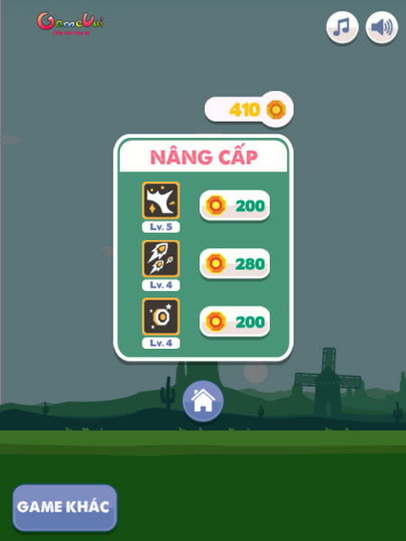 Nâng cấp vũ khí