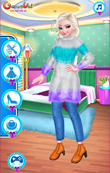 Chọn trang phục cho Elsa