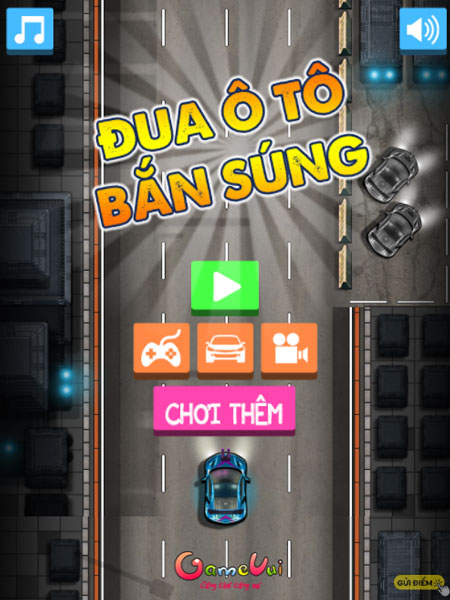 Chơi game Đua ô tô bắn súng - GameVui