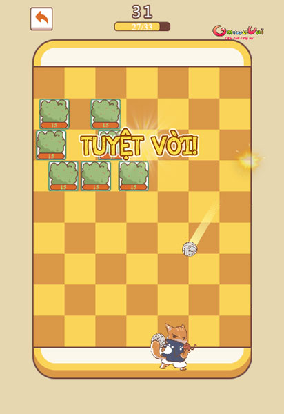 Phá hủy tất cả vật cản