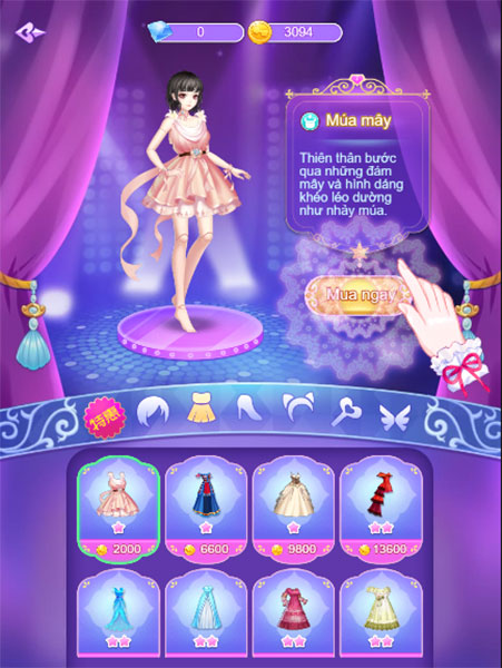 Mua trang phục cho búp bê