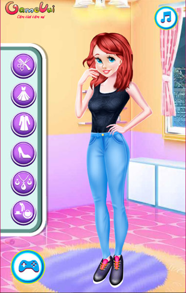 Chọn trang phục cho Ariel