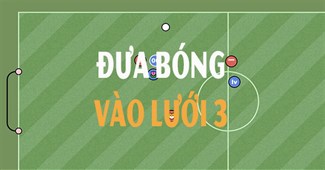 Đưa bóng vào lưới 3