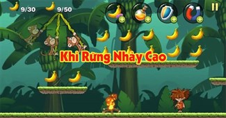 Khỉ rừng nhảy cao