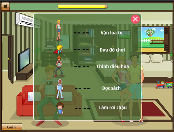 Gợi ý của trò chơi