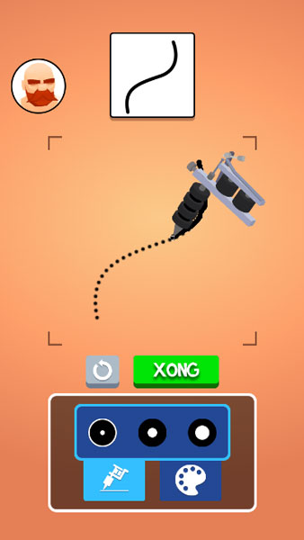 Hoàn thành thử thách xăm hình