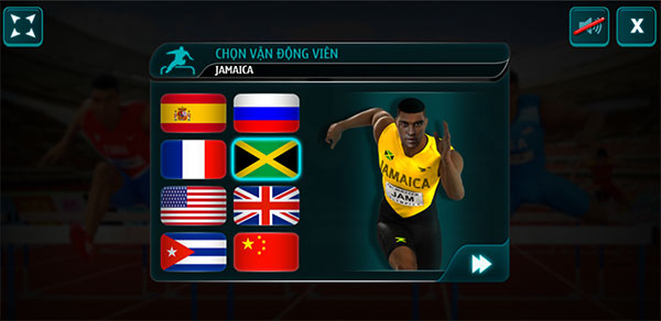 Chọn vận động viên