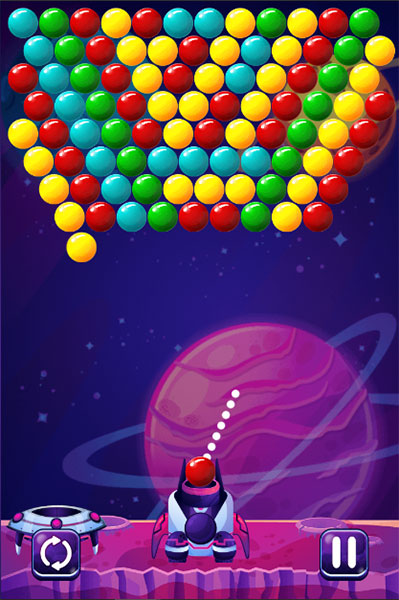 Bắn những quả bóng cùng màu lại với nhau